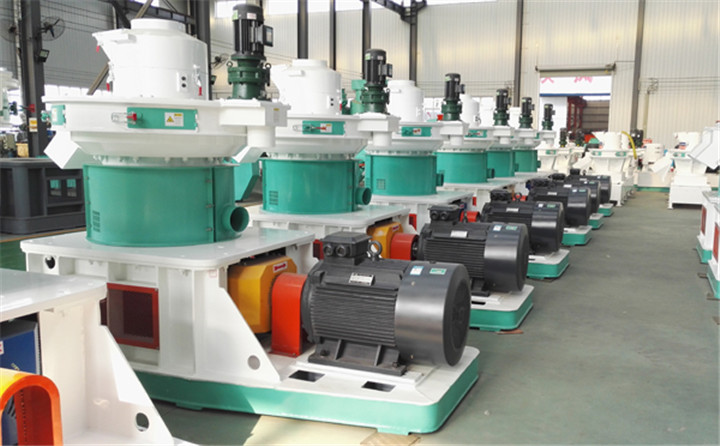 木屑顆粒機(jī)生產(chǎn)廠(chǎng)家車(chē)間圖