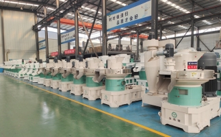 新購進(jìn)的木屑顆粒機(jī)為什么壓制不成型散料多？